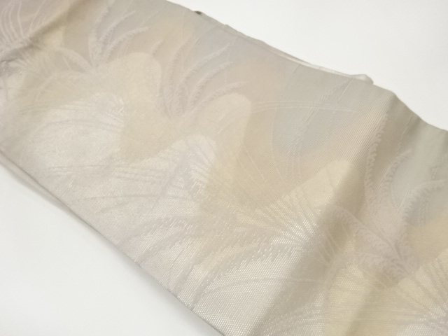 JAPANESE KIMONO / KIMONO FOR SUMMER JAPANESE PAMPAS GRASS / YOROKE STR